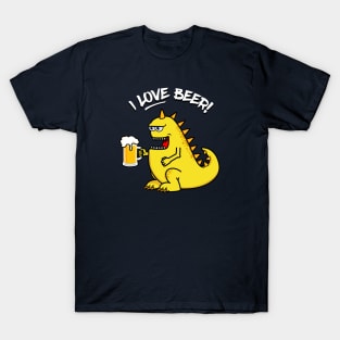 Monster Loves Beer! T-Shirt